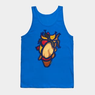 NOSEY GUY Abstract Tank Top